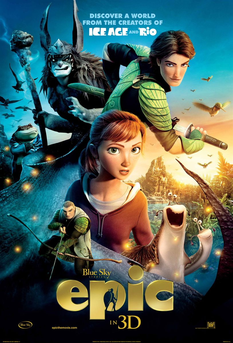 Epic film poster