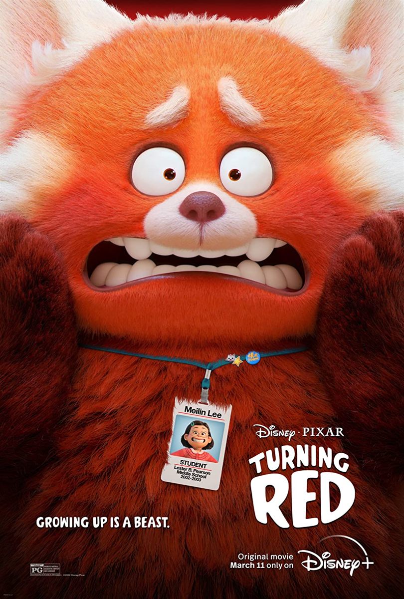 Turning Red film poster