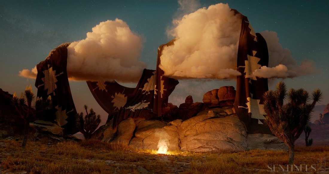 The Sentinels, an atmospheric cloud series